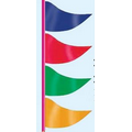 Stock Plastic Cloth Wiggler Pennants (6 Pack)